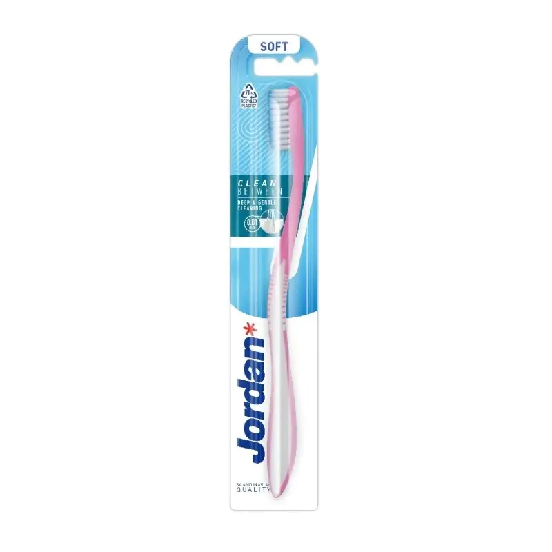 Jordan Clean Between Soft Toothbrush